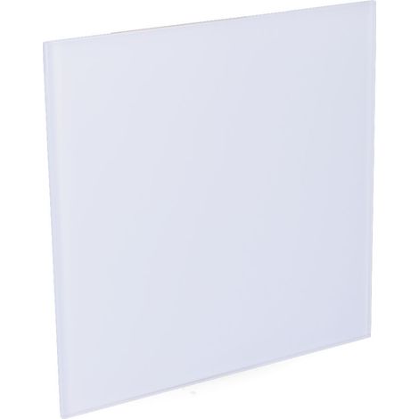 Deckel 175x175 mm Mattes weißes Glas für Entsafter 08413 ø10cm EDM