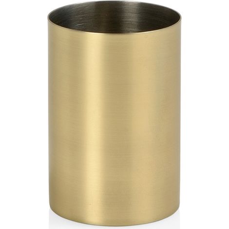 Toilettenstütze, Edelstahl, Gold, ø 6,5 x 9,5 cm
