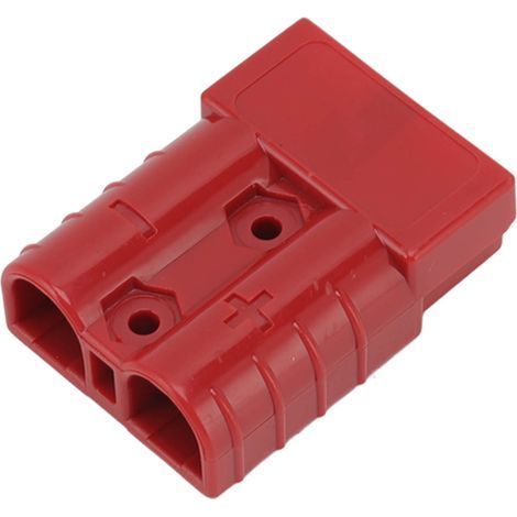 50A 600V Hochstrom-Bipolarstecker für Doppelbatterie- und Solarpanelsystem (rot) (1/5)