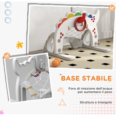 Panier de basket enfant 5 en 1, hauteur ajustable, avec but de foot et golf, pour filles et garçons de 3 à 6 ans (1/5)