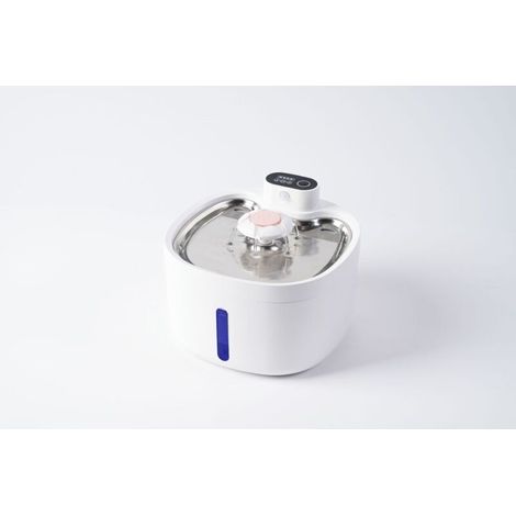 Détection de mouvement sans fil alimentée par batterie pour fontaines à eau – Fontaines à eau automatiques sans fil ultra silencieuses pour chats, chiens et plusis animaux de compagnie