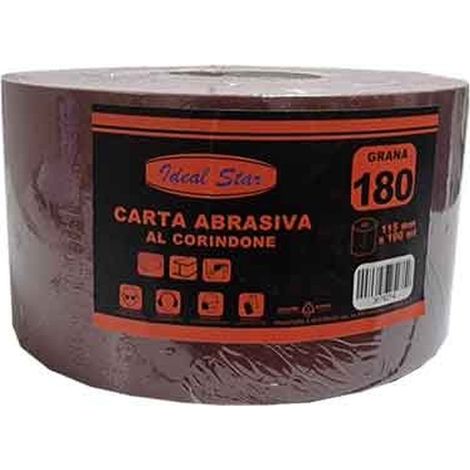 CARTA ABRASIVA CARDINALE grana 120 - rotolo mm 115x100mt