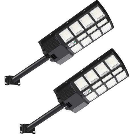 Wolketon 400 LED 2X Solarlampen für Außen Bewegungsmelder IP67 Solarleuchte Solarlampe 400w Wasserdichte Wandleuchte Garten Gartenleuchten Aussenleuchte