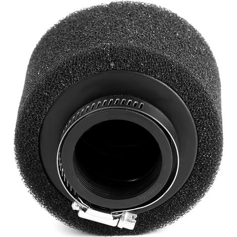 Filtre à air de tuning adaptable pour moto 50cc 110cc 125cc 140cc 150cc 160cc alliage aluminium noir 40mm avec collier neuf (1/5)