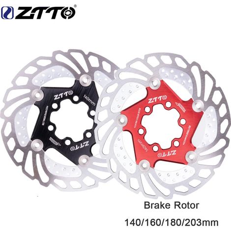 Convient aux disques de frein de VTT de descente, 140 mm, 160 mm, 180 mm, 203 mm, disques en acier à 6 trous, 1 pièce. Accessoire VTT. (1/5)