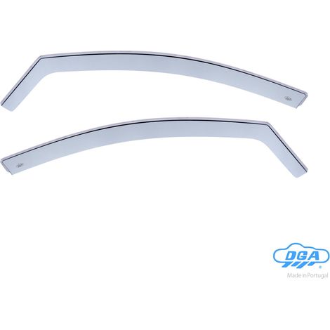Set deflettori aria anteriori ad incastro, tipo lungo - compatibile per Renault Megane IV Berlina (01/1612/23) - Renault Megane IV Sporter (10/1611/24) (1/5)