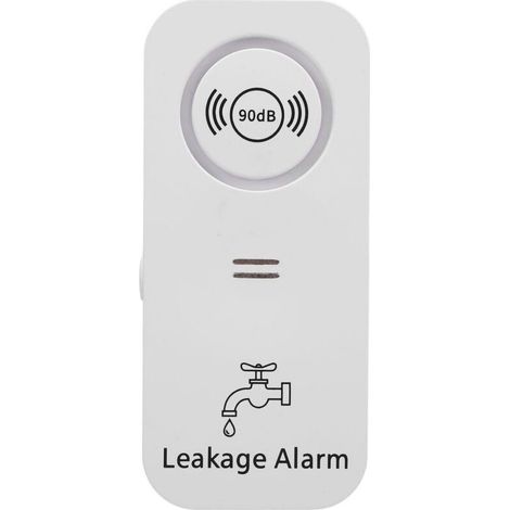 Capteur de Fuite d'Eau IP66 Résistant 90dB - Détecteur Fuite Robinet Salle de Bain Lave-Linge (1/5)