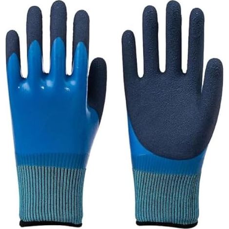 Angelhandschuhe – wasserdicht, rutschfest, durchstichfest – zum Anfassen, Reinigen und Fangen von Fischen – Einheitsgröße (1/5)