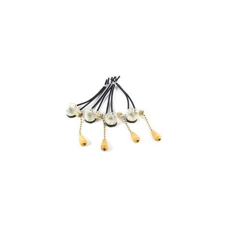 Pcs Tirer Interrupteur Maison Ventilateur Lampe Mur Lumière Remplacement Tirer la Chaîne Cordon Commutateur (1/5)