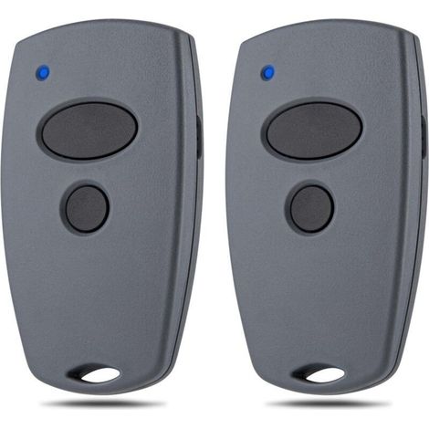 Télécommande d'ouverture de Porte de Garage Compatible avec Marantec 433MHz Hansender Digital 382, 302, 384, 304, 313, 321, 323, 131, 211, 222, 231 433 2 pièces