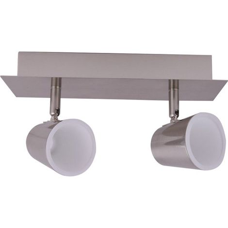 Projecteurs Strip 2 LED 10W 4000K ICE nickel CR 43-612-01-002