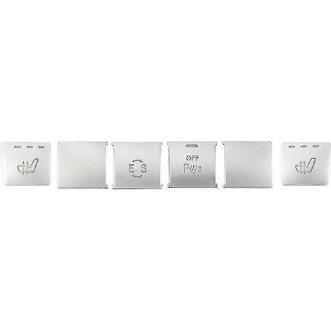 Auto-Mittelkonsole, CD-Panel, Klimaanlage, Knopfaufkleber, Zierleiste für Zubehör der X204(d)-Klasse (1/5)