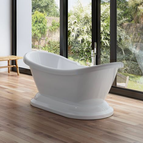 Bañera exenta - Victoria 176 blanche - Blanco - xxcm, by SPALINA