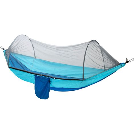Hamac De Voyage Extérieur Avec Moustiquaire 140x260cm Couleurs Assorties (1/3)