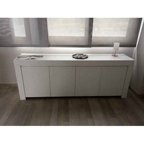 Madia 4 ante linea Clear in Bianco Opaco (1/5)