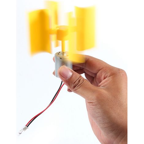Kit DIY Éolienne Verticale Domestique - Production d'Électricité Écologique
