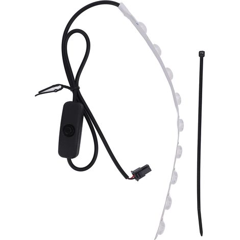 Kit de bandes lumineuses LED pour imprimante 3D, 24V RA95, blanc haute luminosité, pour Bambu Lab A1 Mini, inclut bande et serre-câble (1/5)