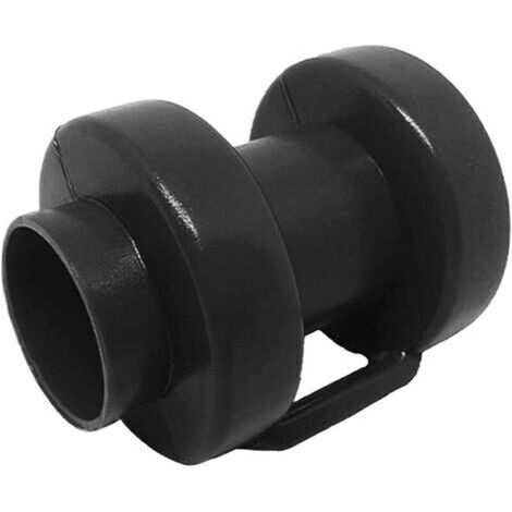 Lot de 8 Trampoline Embout diamètre 25 MM Noir de Poteau pour Les Piquets de Filet du Trampoline Capuchon (1/4)