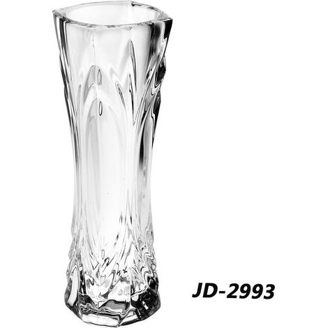Vase En Plastique Clair - Effet Cristal Imité - Pour Décoration Intérieure Et Événements - 4 Formats Disponibles (1/5)
