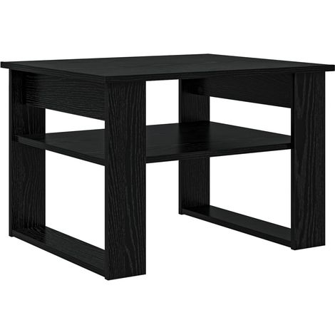 Table basse Chêne noir 64 x 54 x 44 cm Bois d'ingénierie