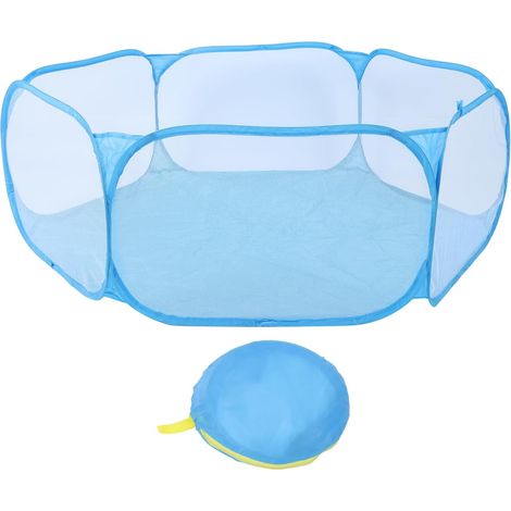 Parc pliable pour animaux domestiques, portable et léger, aire de jeu intérieur extérieur pour chiots et chats, tissu Oxford résistant avec sac de rangement for voyage, maison, jardin, appartement (1/5)