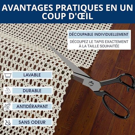 Non-Slip Mat Cuttable for Parquet, Tiles, Laminate