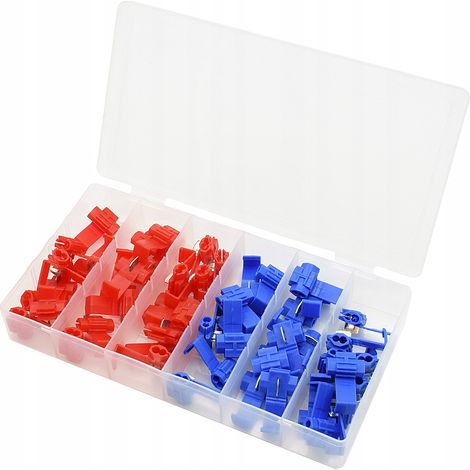 Connettore rapido per cavi auto da 0,5-2,5 mm, 50 pezzi