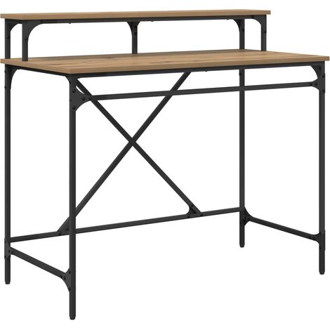 Maison Exclusive - Schreibtisch Artisan-Eiche 100 x 50 x 90 cm Ho