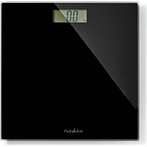 Nedis pesc500bk bascula digital negra diseno moderno