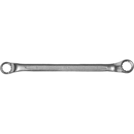 Llave de anillo descentrada de acero CrV MJW de 14-15 mm (1/4)