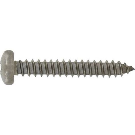 Blechschrauben mit Zylinderkopf Edelstahl A2 3.5x16mm, 29 Stück