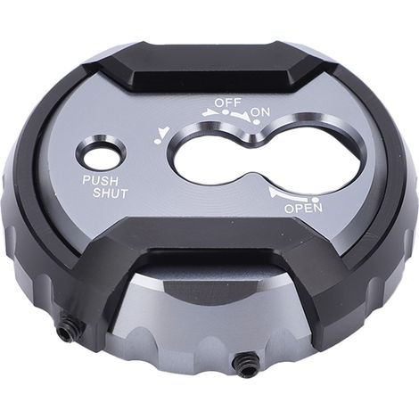 Cachet de Verrouillage de Selle CNC Aluminium pour Yamaha Nmax 125 150 155 2015-2019, Couleur Titane (1/5)
