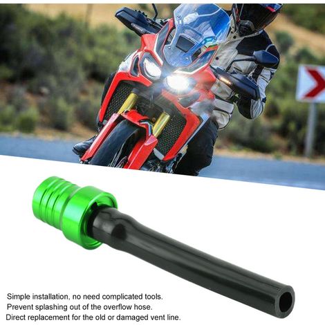 Bouchon de réservoir d'essence avec aération pour moto et dirt bike, pièces compatibles Honda ATC70K, ATC125M, ATC185. (1/5)
