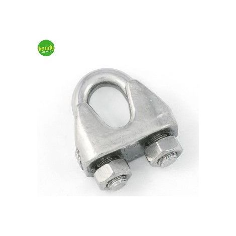 Morsetto  per funi inox d 6 mm pz 2 (1/2)