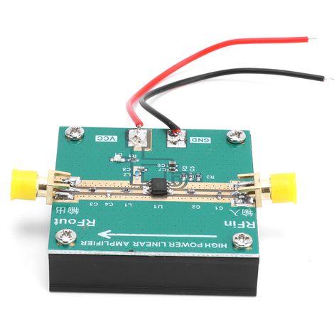 Amplificateur RF Haute Puissance Linéaire 2,4 GHz 1W Carte Module PCB RF2126 6V Accessoire Électronique (1/5)