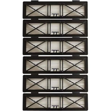 Lot de 6 filtres HEPA pour Neato Botvac D7 D3 D4 D5 D6 D70 D75 D80 D85 pour filtres Neato Botvac 75e 80 85 pièces--TRIMEC (1/5)