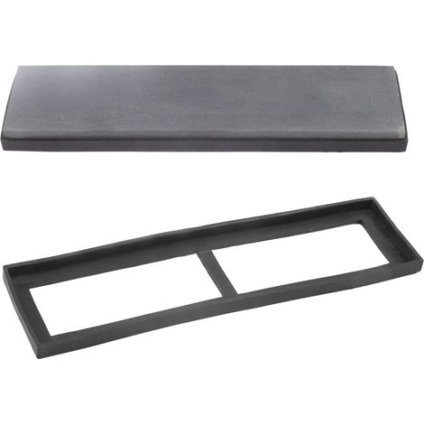 Pierre à aiguiser professionnelle haute dureté, efficace et facile à nettoyer, kit d'affûtage pour couteaux de cuisine et ciseaux à bois, grain 800. (1/5)