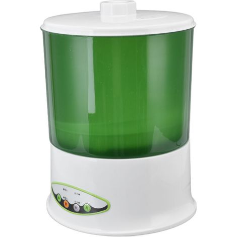 Germinateur Automatique pour Graines de Sprouts Haute Capacité 2 Étages Germoir Électrique pour Luzerne Maïs