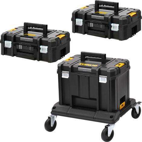 DeWalt DWST1-71229 Carro con ruedas TSTAK + DWST1-71195 TSTAK VI + 2x DWST1-70703 Maleta TSTAK II (1/5)