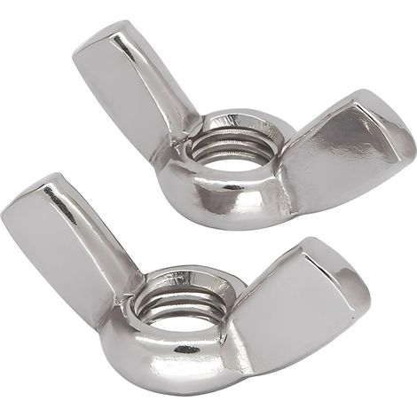 20 Pièces Écrou Papillon M3 - écrous à oreilles Écrous à Ailettes en Acier Inoxydable pour Outils de Bricolage, réparation à domicile, les produits artisanaux extérieurs (1/5)