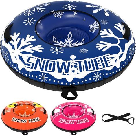 Inflatable Snow Tube 42 Inch With Detachable Tow Strap (1/5)