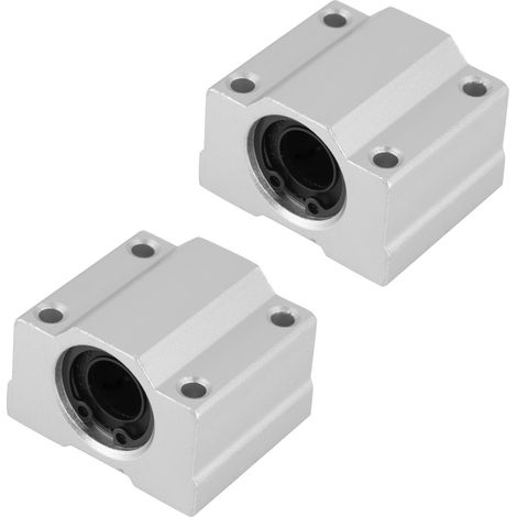 4-teiliges Set SCS12UU 36 x 42 x 28 mm Aluminium-Linearführungen, Kugellager und Gleitblöcke (1/5)