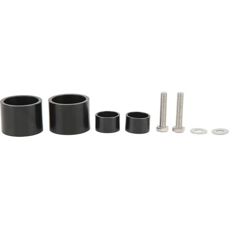 Jante de 8 pouces en noir, cache-moyeu intégral, protection de jante, rechange pour chariot EZ-GO. (1/5)