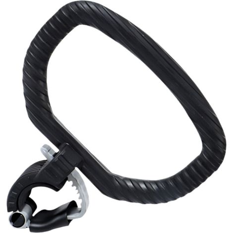 Impugnatura antiscivolo con design fitness - Nero