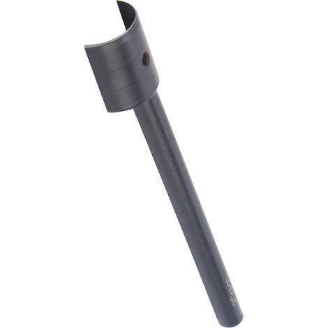 Outil de découpe demi-rond pour la fabrication de sangles et de ceintures, projets de bricolage et de travail du cuir (diamètre 20 mm) (1/5)