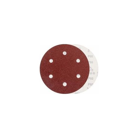225-mm-Schleifscheibe, Körnung P60, 6 Löcher, selbstklemmende Scheiben, 10 runde Schleifpapierpads für Trockenbauschleifer, Gipskartonschleifer, Giraffenschleifer, Wandschleifer. (1/5)