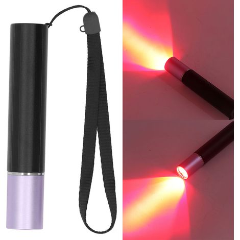 Lampe torche de luminothérapie rouge 630 nm, 660 nm, 850 nm, portable, pour soulager les douleurs articulaires et musculaires. (1/5)