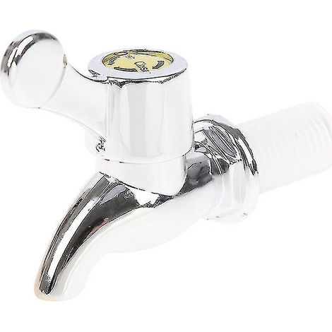 robinet de bouteille de vin en verre argenté de 17 mm pour bocal, tonneau ou réservoir d'eau Shytmv- (1/5)