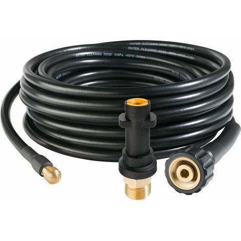 Pipe cleaning hose 10 m for high pressure cleaner 160 bar - drain unblocker sewer rat