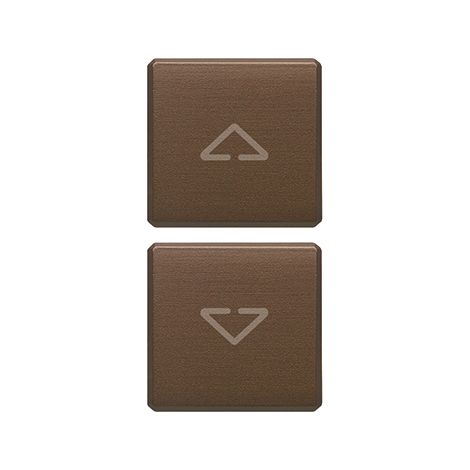 VIMAR - 22751.2.12 Due tasti Flat simboli frecce bronzo
